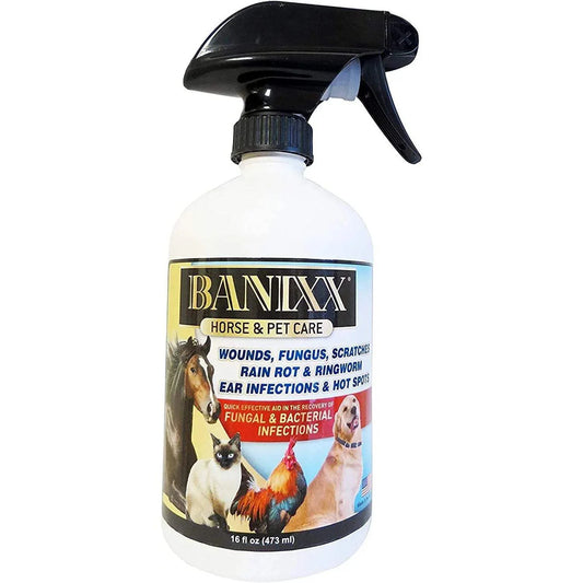 Horse Pet Care for Bacterial and Fungal Infections Spray 16 Oz.